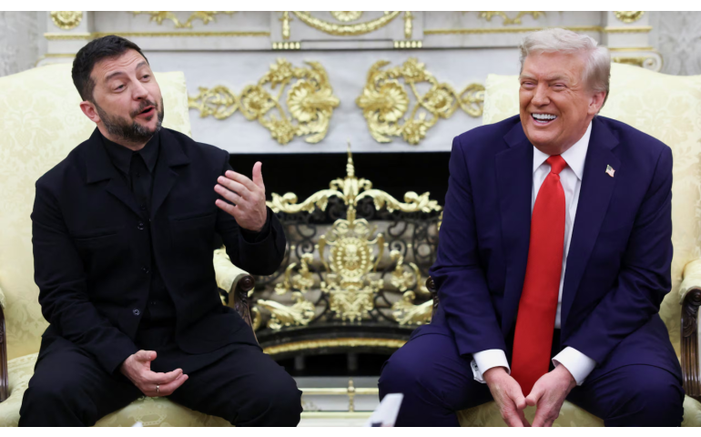 Цагаан ордонд Д.Трамп, В.Зеленский нарын хооронд ямар яриа болов?